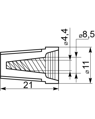 Колпачок P73 (100шт)