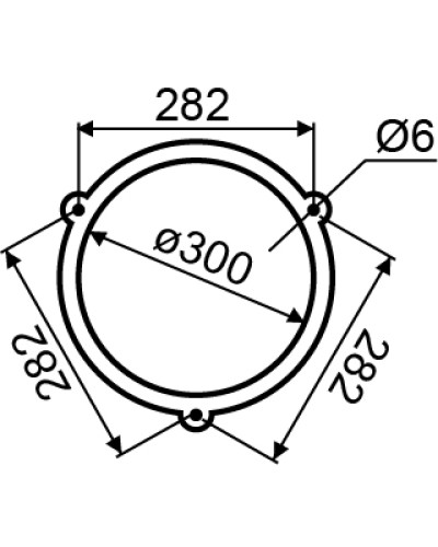 Дзвоник EBL-3002 (300 мм)
