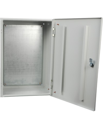 Корпус з монтажною панеллю металевий 60*40*25, IP31, серії UBox