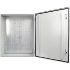Корпус с монтажной панелью металлический 80*65*25, IP54, серии UBox