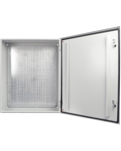 Корпус с монтажной панелью металлический 80*65*25, IP54, серии UBox