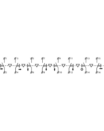 Пост кнопочный XAL-B3-871