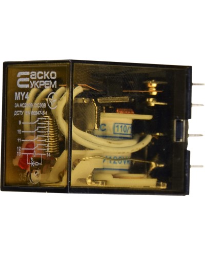 Реле MY4 (AC 110 V)