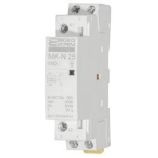 Модульный контактор MK-N 1P 25A 1NO 220V