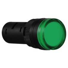 Сигнальная арматура AD16-16DS зеленая 24V АC/DC