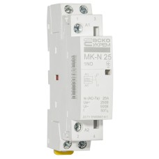 Модульный контактор MK-N 1P 25A 1NO 220V