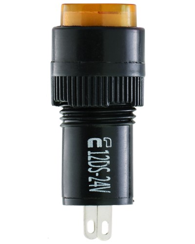 Сигнальна арматура AD22E-12DS жовта 24V АC/DC