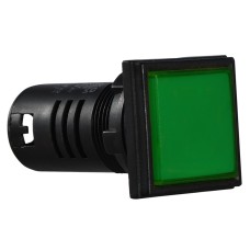 Сигнальная арматура AD22-22F зеленая 220V АC