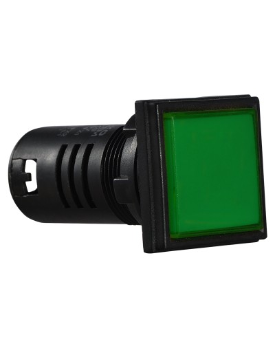 Сигнальна арматура AD22-22F зелена 220V АC