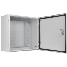 Корпус с монтажной панелью металлический 40*40*25, IP54, серии UBox