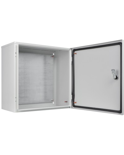 Корпус з монтажною панеллю металевий 40*40*25, IP54, серії UBox