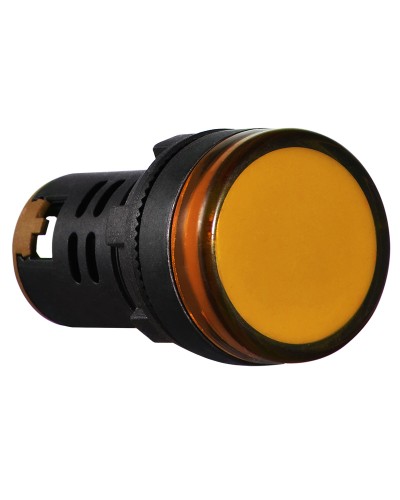 Сигнальна арматура AD22-22DS жовта 220V DC