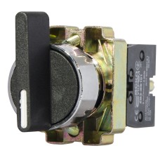 XB2-BJ53 Кнопка поворотная 3-поз. с самовозвратом удлиненная ручка