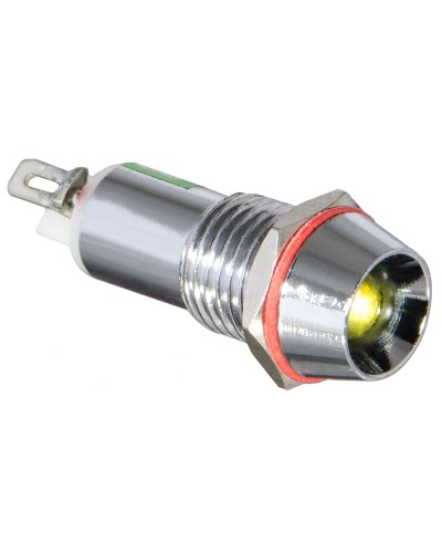 Сигнальная арматура AD22C-10 желтая 24V AC/DC