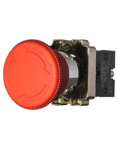 XB2-BS542 Кнопка безопасности. Возврат поворотом. d40mm