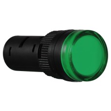 Сигнальная арматура AD16-16DS зеленая 220V АC