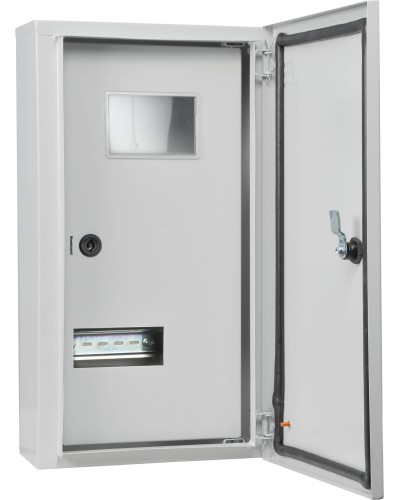 Корпус обліку металевий Light 9 модулів 3фл, навісний IP54, серії UBox