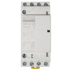 Модульный контактор MK-N 4P 25A 2NO2NC 220V