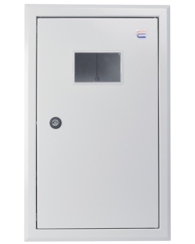 Корпус обліку металевий 12 модулів 3фл, вбудований IP31, серії UBox