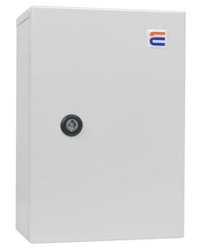 Корпус з монтажною панеллю металевий 30*20*15, IP31, серії UBox