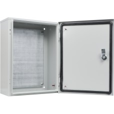 Корпус с монтажной панелью металлический 40*30*20, IP54, серии UBox