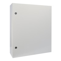 Корпус з монтажною панеллю металевий 80*65*25, IP65, серії UBox