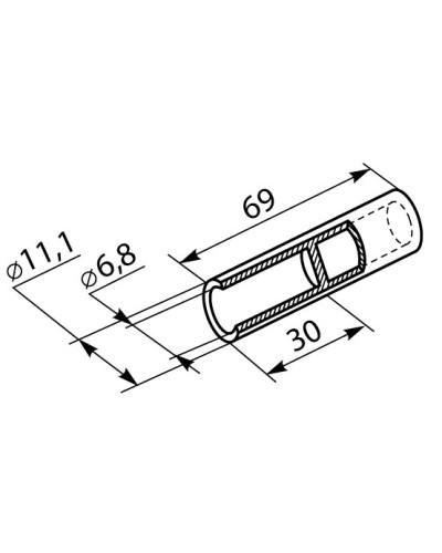 Гильза алюминиевая GL-16
