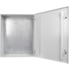 Корпус с монтажной панелью металлический 80*65*25, IP31, серии UBox