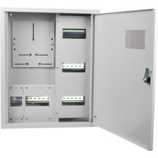 Корпус учета металлический 27 модулей 3фл, навесной IP31, серии UBox