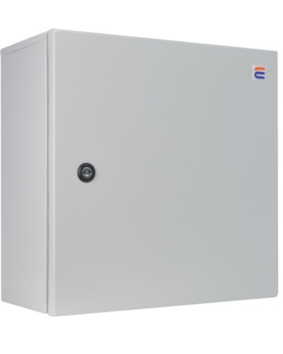 Корпус з монтажною панеллю металевий 40*40*20, IP31, серії UBox