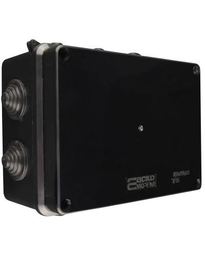 Распределительная коробка серии UAtmo Jet Black 150*110*70 (уп. 10шт)