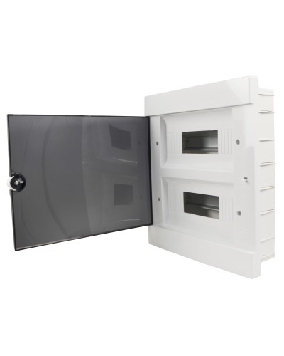 Корпус модульный пластиковый, 24 модуля, встроенный, серии UBox
