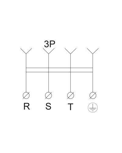 Розетка каучуковая с защитной крышкой 3Р+РЭ 25А IP44
