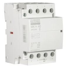 Модульный контактор MK-N 4P 40A 2NO2NC 220V