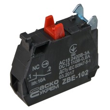 ZBE-102 N/C Контакт для кнопок TB5