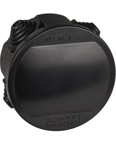 Розподільча коробка серії UAtmo Jet Black 50*50 (уп. 25шт)