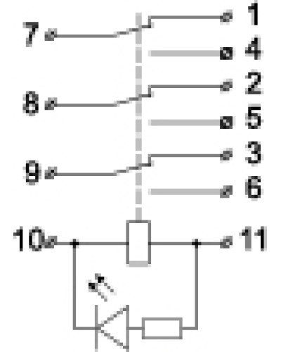 Реле LY3 (АС 220 V)