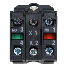 TB5-AK123M5 Кнопка зеленая поворотная 2-поз. с подсветкой
