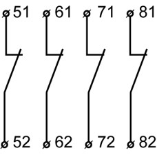 Дополнительный контакт ДК-04 (LA1-D04)
