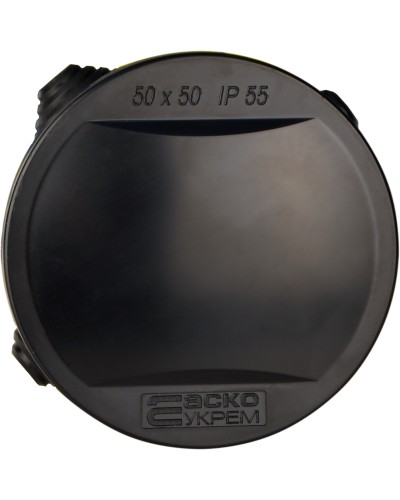 Розподільча коробка серії UAtmo Jet Black 50*50 (уп. 25шт)