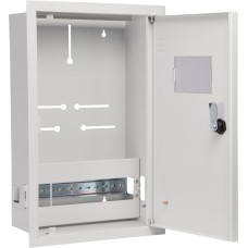 Корпус учета металлический Light 12 модулей 3фл, встроенный IP31, серии UBox
