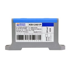 Клемма ввода силовая 240/1Р (425 А) синяя серии KBV
