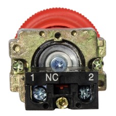 XB2-BS542 Кнопка безопасности. Возврат поворотом. d40mm