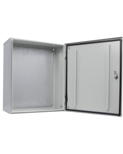 Корпус з монтажною панеллю металевий 60*50*25, IP54, серії UBox