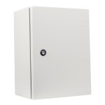 Корпус с монтажной панелью металлический 40*30*20, IP65, серии UBox