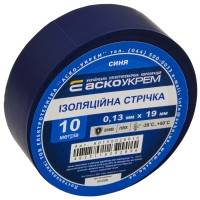 Стрічка ізоляційна 0,13мм*19мм/10м синя