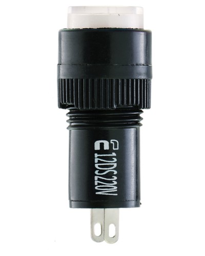 Сигнальна арматура AD22E-12DS біла 220V АC