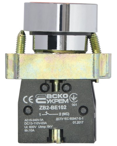 XB2-BA42 Кнопка "Стоп" красная
