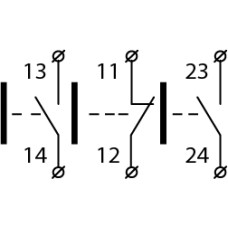 XAL-D339 Пост трехместный "Старт1-Старт2-Стоп"