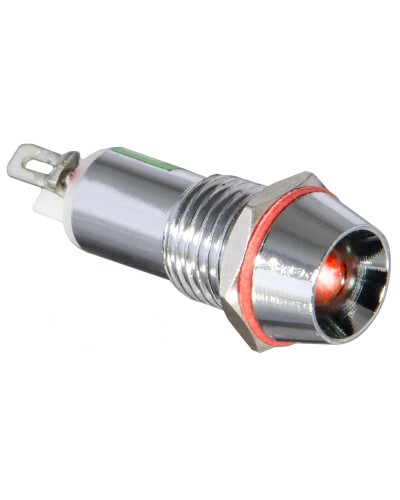 Сигнальна арматура AD22C-10 червона 24V AC/DC